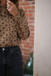 CAMICIA FIORI AMBRA