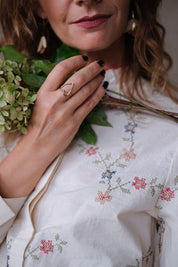 CAMICIA RICAMI ELSA