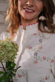 CAMICIA RICAMI ELSA