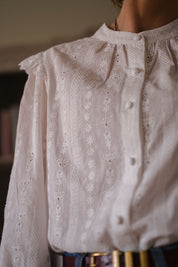 CAMICIA COTTON VOLANT