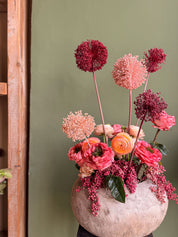 Composizione Fiori Secchi e Allium