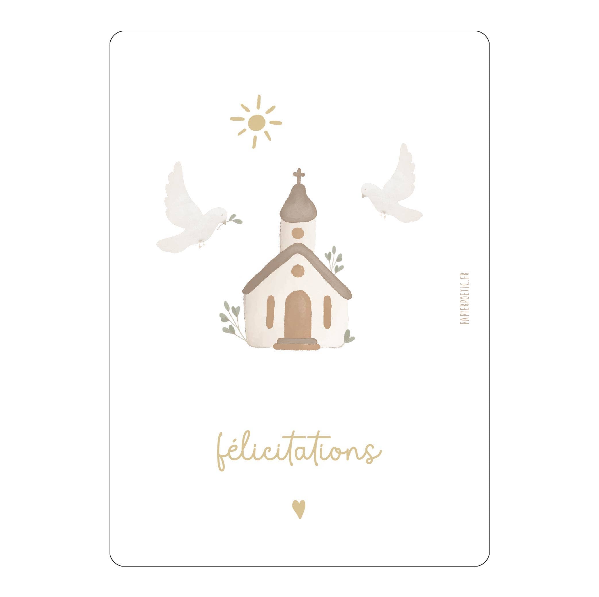 Cartolina / Biglietto « Blessed Day »