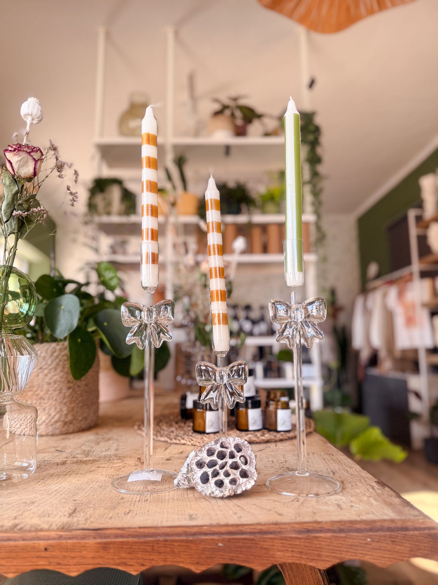 BRILLAFIOCCO MEDIO CANDELABRO TRASPARENTE