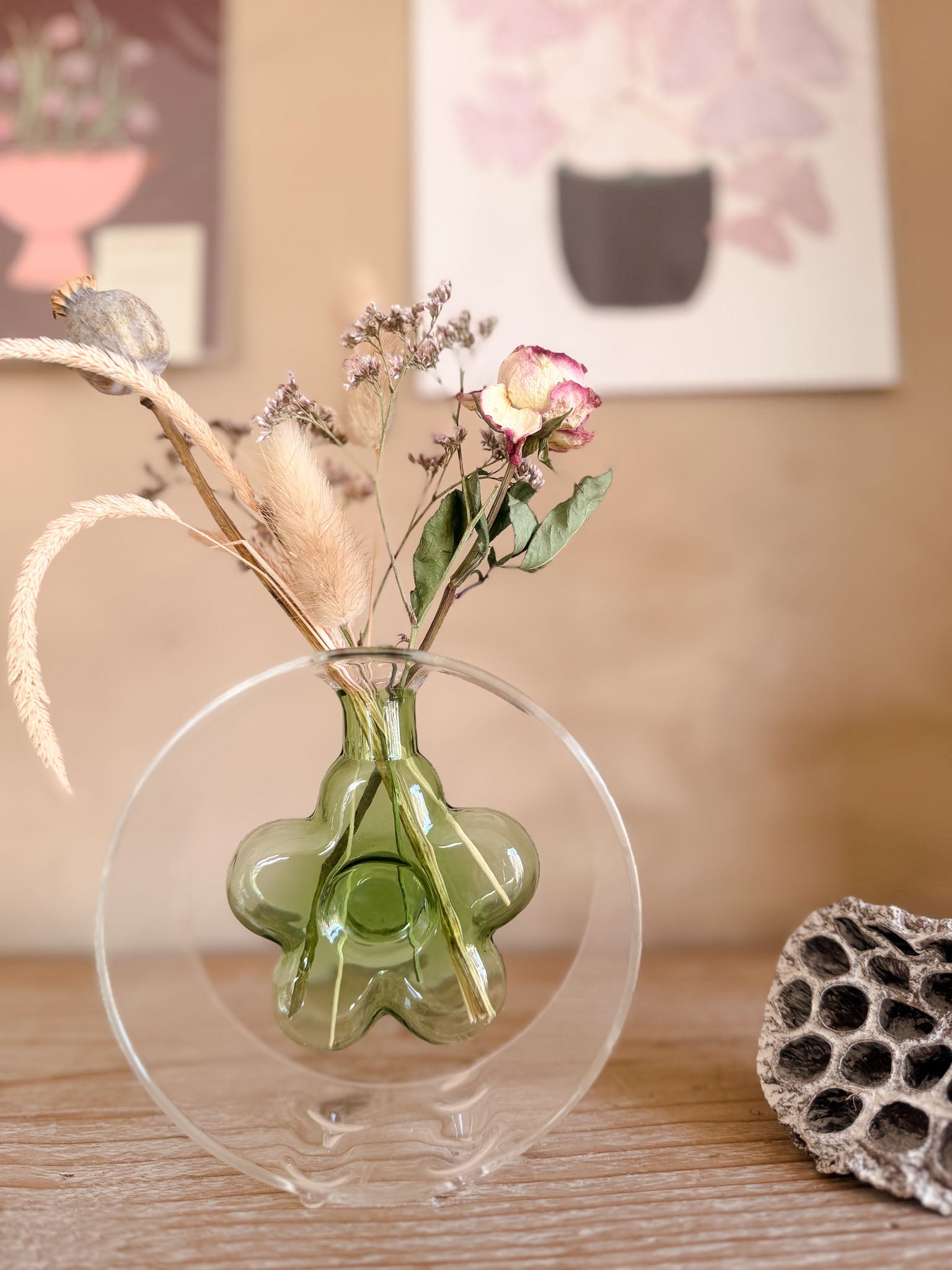 INFIORE VASO MONOFIORE TONDO S