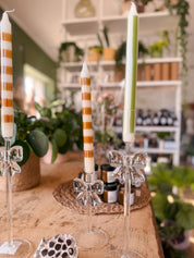 BRILLAFIOCCO MINI CANDELABRO TRASPARENTE