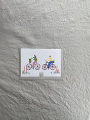 Carta Off on a Bike Ride