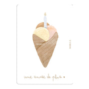 Cartolina / Biglietto « Birthday Ice Cream »