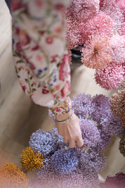 FIORI DI ALLIUM ESSICCATI LILLA