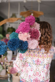 FIORI DI ALLIUM ESSICCATI BLU