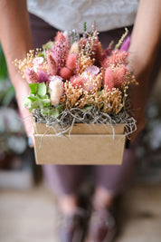 Flower Box piccola fiori secchi