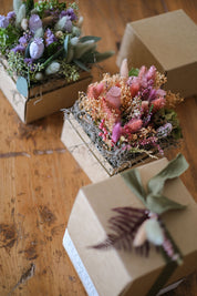 Flower Box piccola fiori secchi