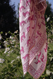 BIG FOULARD LATIKA BENGALE MACADAMIA