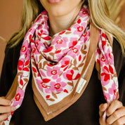 GRAND FOULARD - AMELIA PINK