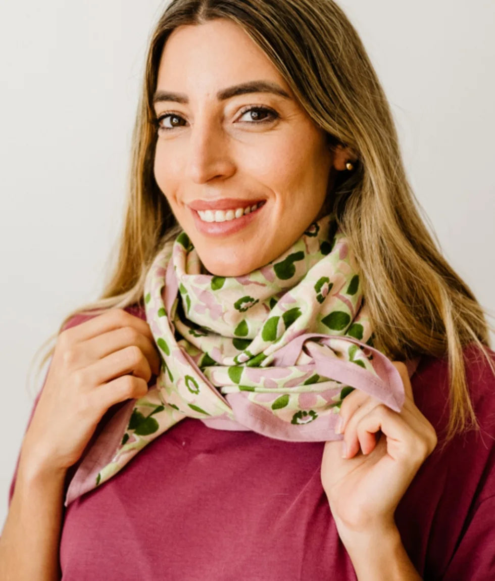 GRAND FOULARD - AMELIA GREEN