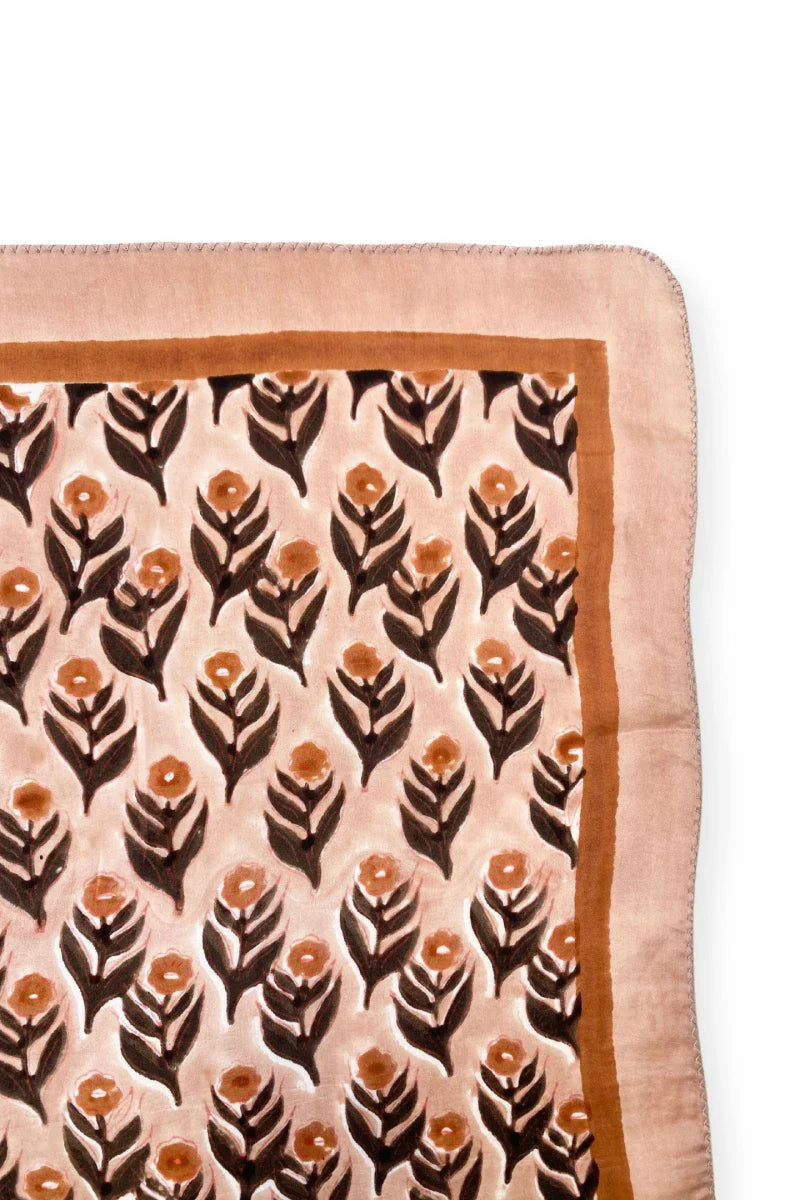 "FOULARD LALAVIDA "SIROCCO" MACADAMIA"
