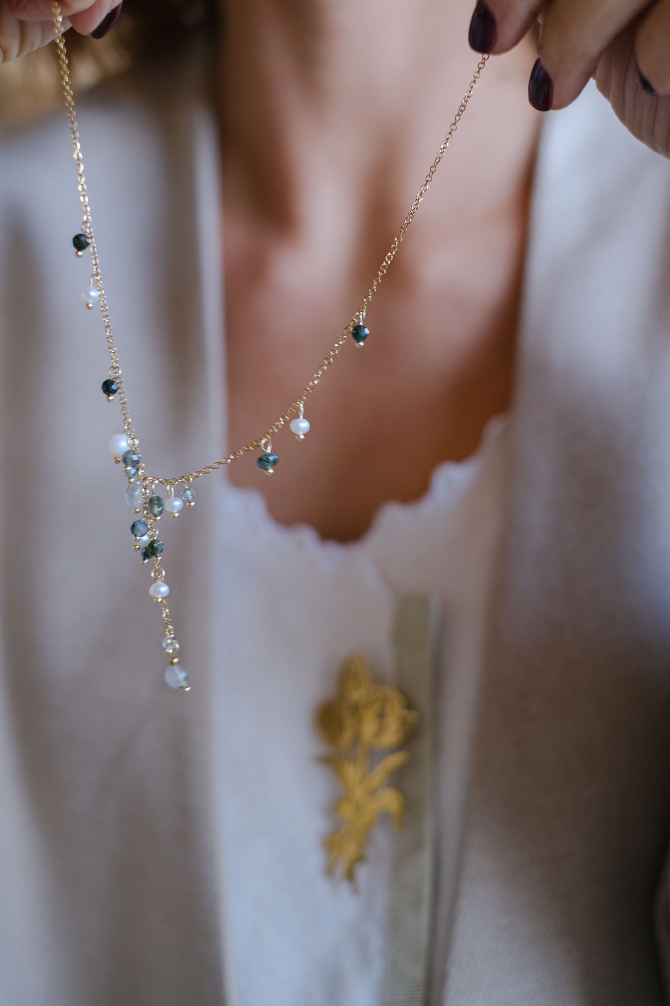 COLLANA Y PETRA VERDE