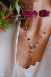 COLLANA Y PETRA TOURMALINE