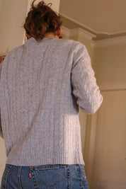 PULL TRECCE GREY