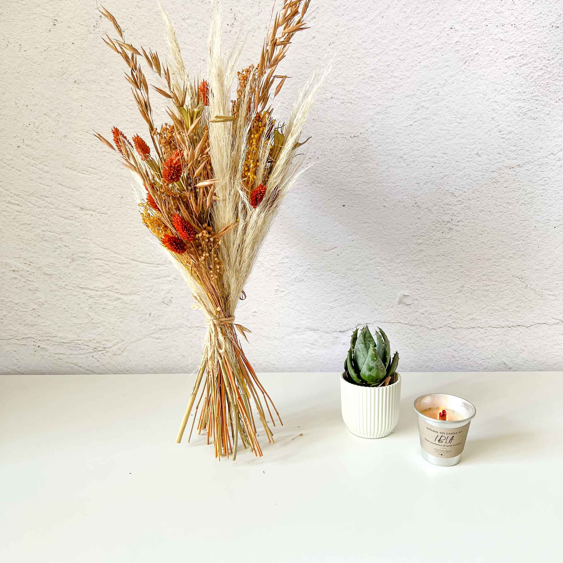 Bouquet fiori secchi Boho