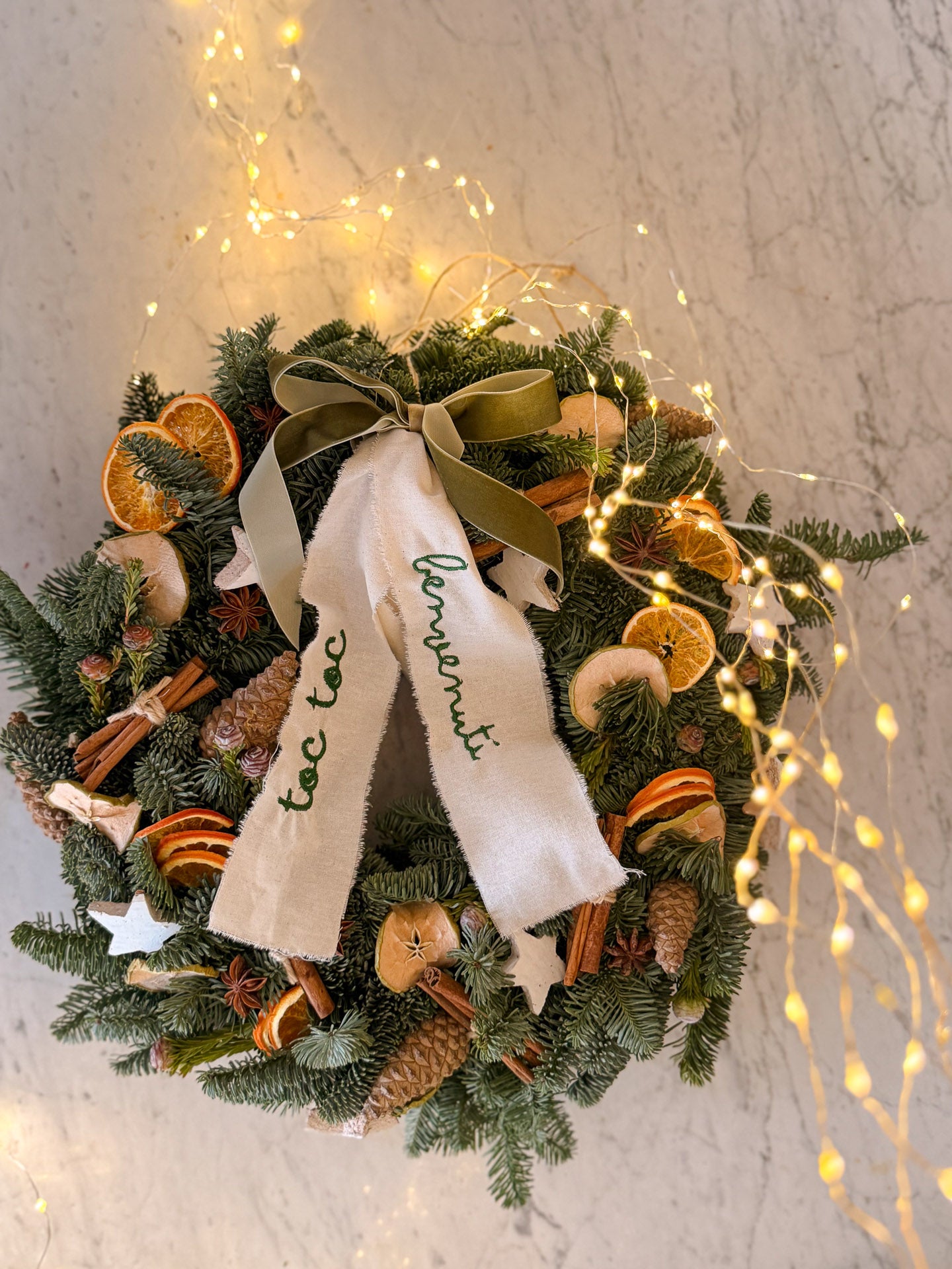 Ghirlanda Bianco Inverno