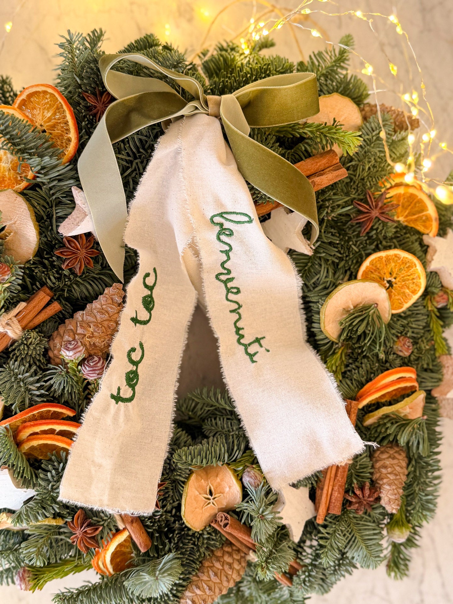 Ghirlanda Bianco Inverno