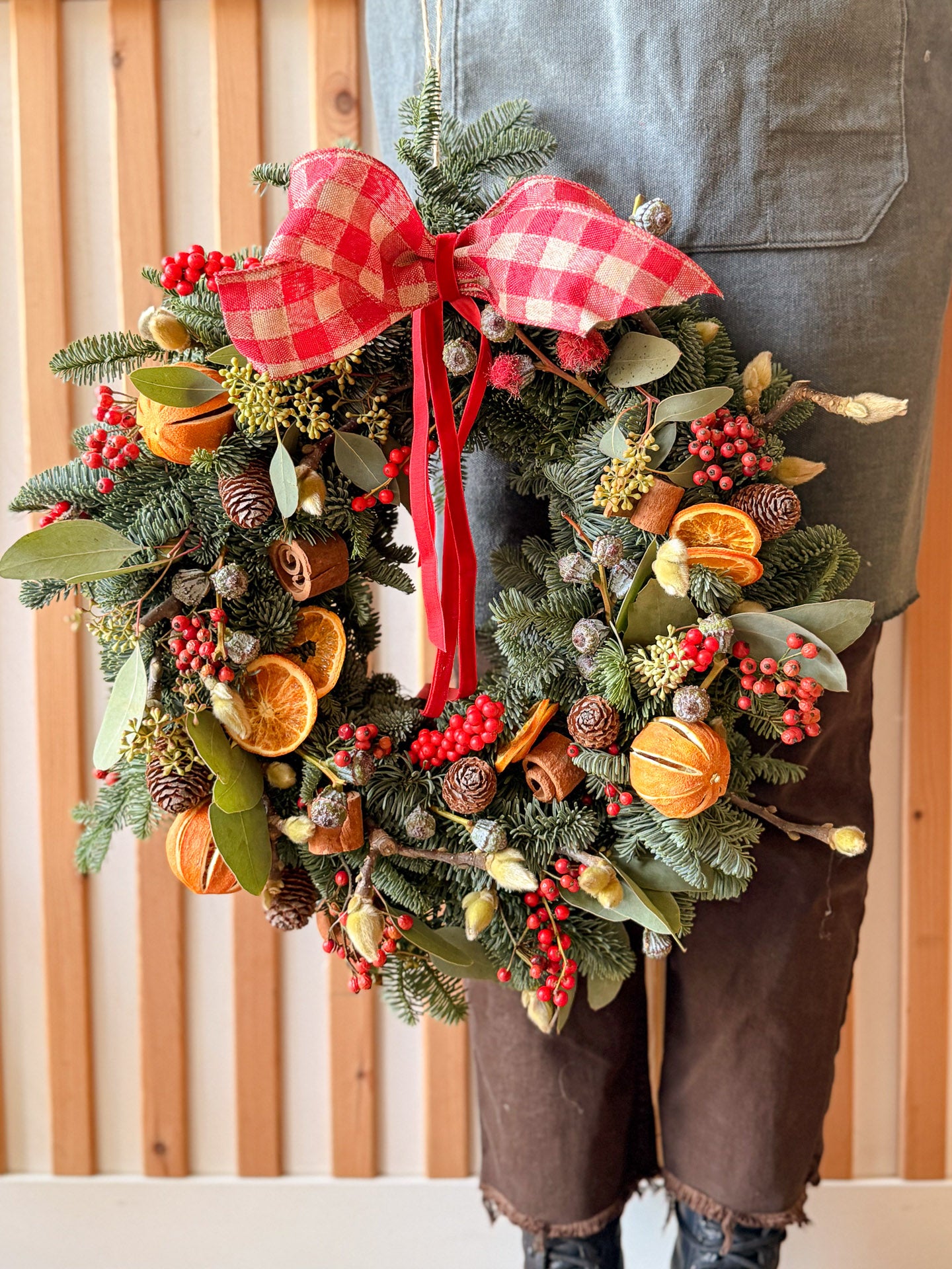 Ghirlanda Rosso Tradizione