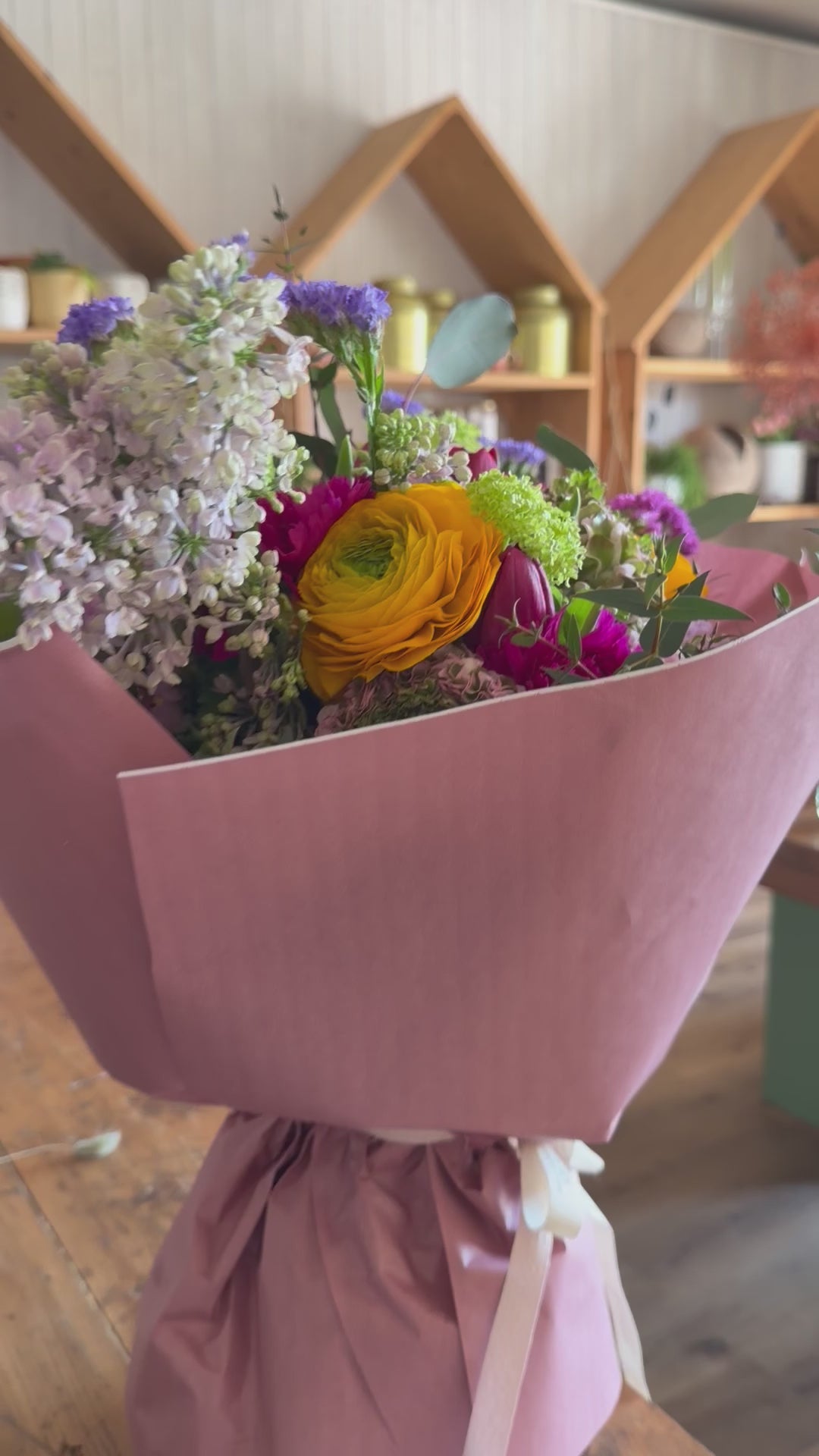 Bouquet Spring Lillà