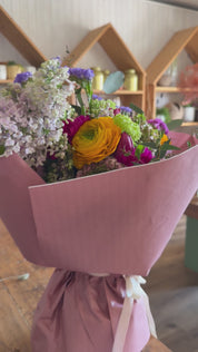 Bouquet Spring Lillà