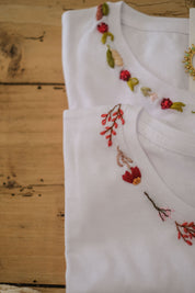 T-SHIRT RICAMI CORONCINA