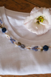 T-SHIRT RICAMI CORONCINA