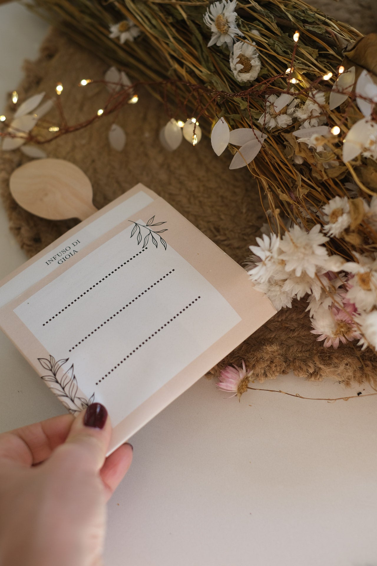 BUSTA INFUSO DI GIOIA